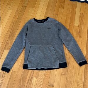 Under Armour Charcoal and Black Pullover